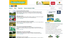 Desktop Screenshot of greenkeeper.eu