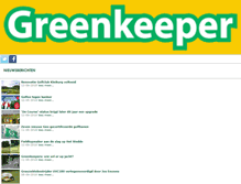 Tablet Screenshot of greenkeeper.eu
